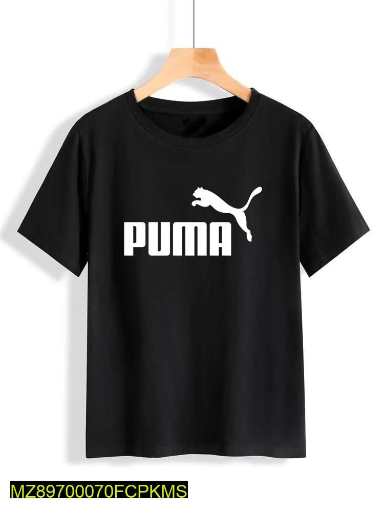 1 Pc Cotton Plain T-Shirt
