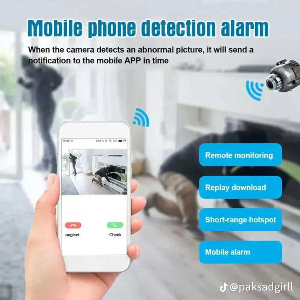 Mini Camera Home and Office Safety